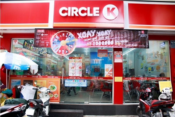Hệ thống chuỗi cửa hàng tiện lợi Circle K đang rất phát triển tại Việt Nam. 