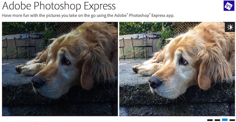 Nếu bạn muốn biên tập hình ảnh ngay trên điện thoại của mình thì Photoshop Express chính là lựa chọn tuyệt vời dành cho bạn
